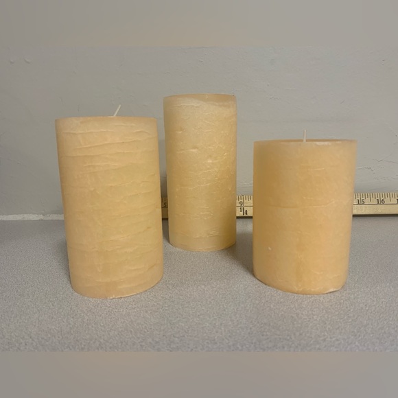 Partylite GLO LITE Orange Blossom Trio. Discontinued Never Burned NWOT - Picture 4 of 14